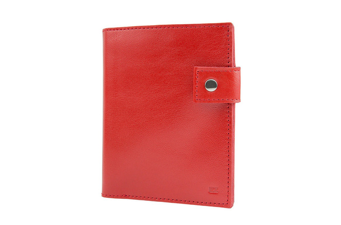 Красное портмоне для документов, бренд EZCASE